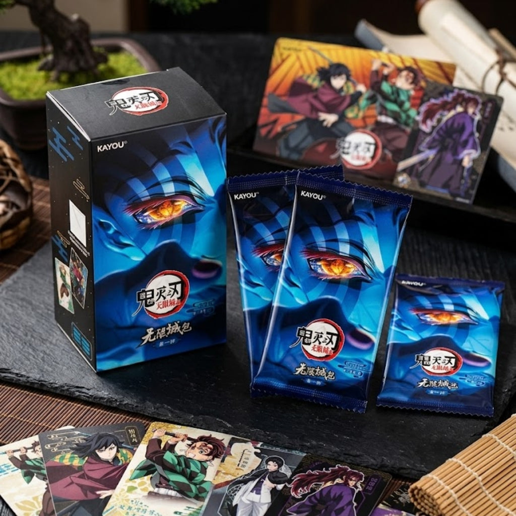Demon Slayer Kayou Booster Box Anime Trading Card Collection (1 PACK) ThePoysha Demon Slayer Kayou Booster Box Anime Trading Card Collection (1 PACK) ThePoysha