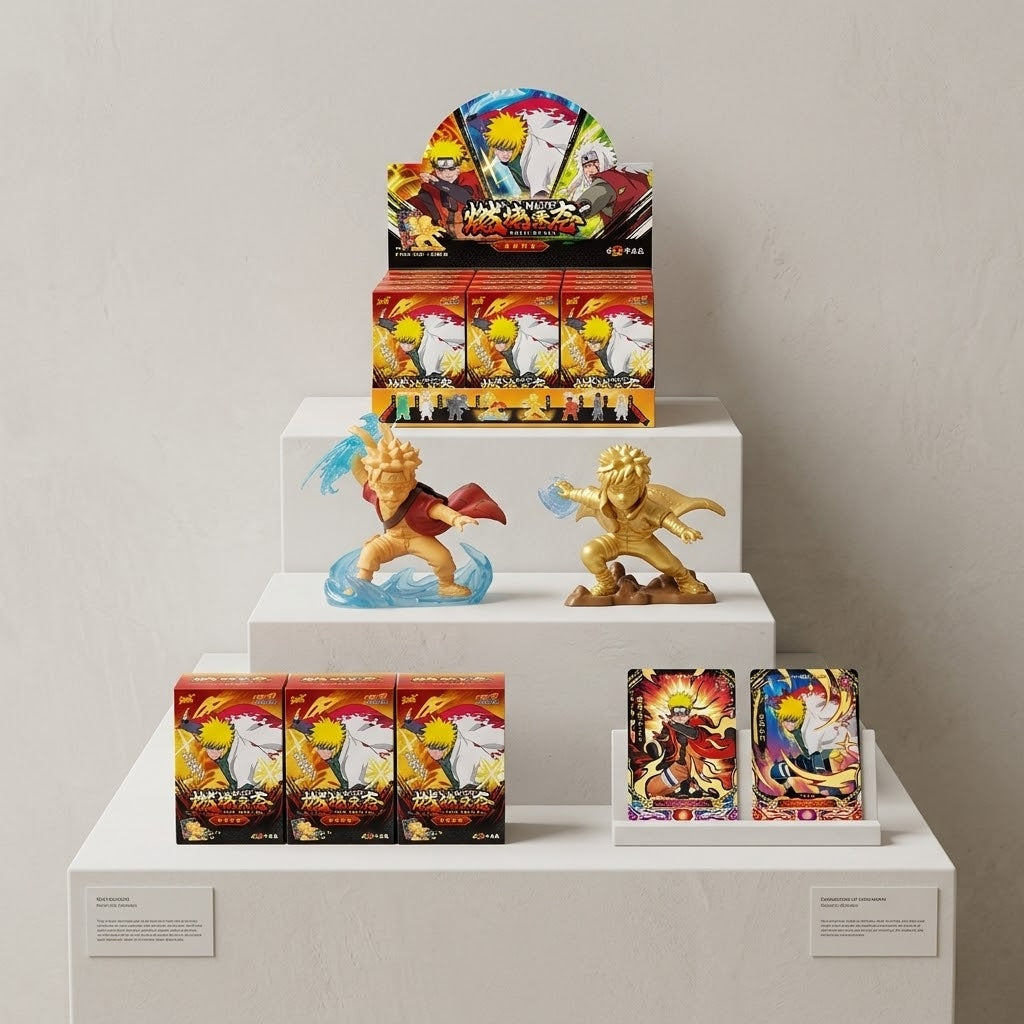 Naruto Kayou Trading Card Set with Uzumaki Naruto Rubber Figure (Pack) –  ThePoysha