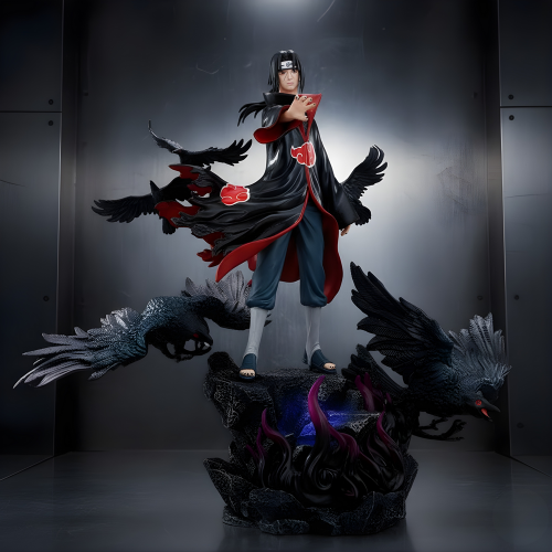 Naruto Itachi Uchiha Amaterasu Figure 31CM