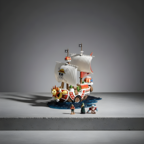 One Piece Thousand Sunny & Going Merry Ship Figure