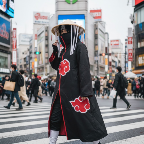 Akatsuki Group Anime Cosplay Costume Bundle