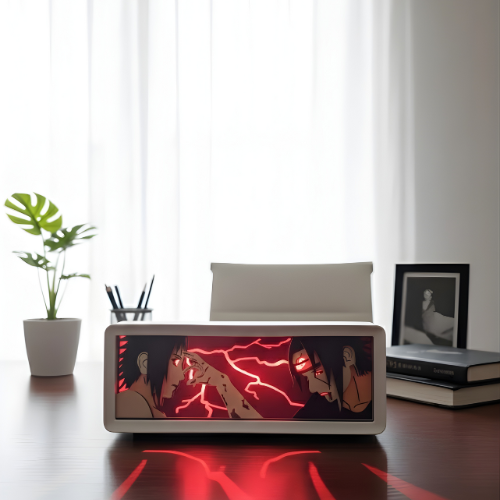 Itachi & Sasuke Iconic Scene LED Light Box Multi Color USB Powered
