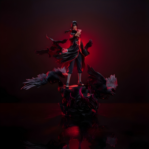 Naruto Itachi Uchiha Amaterasu Figure 31CM