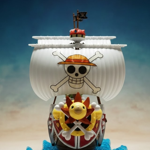 One Piece Thousand Sunny & Going Merry Ship Figure
