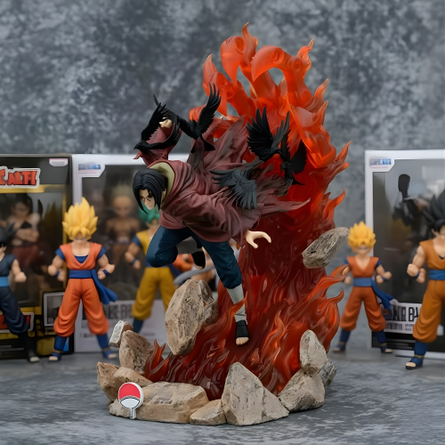 Naruto Itachi Interchangeable Head Figure 28cm