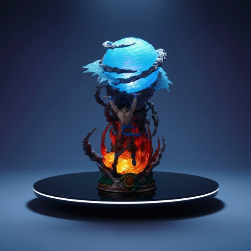 Dragon Ball Goku Spirit Bomb LED Action Figure