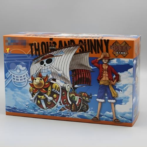 One Piece Thousand Sunny & Going Merry Ship Figure