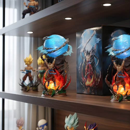 Dragon Ball Goku Spirit Bomb LED Action Figure