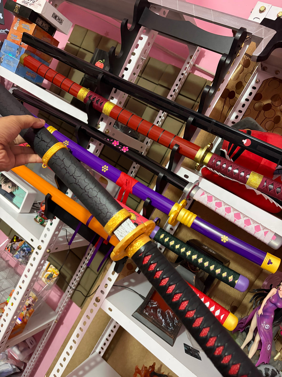 Unohana Minazuki Cosplay Katana Bleach Anime Sword for Fans