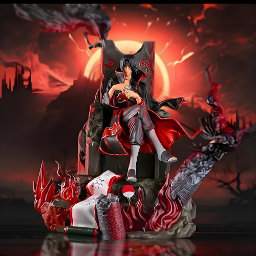 Naruto Itachi Throne GK PVC Figure 33CM