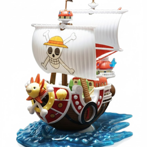 One Piece Thousand Sunny & Going Merry Ship Figure