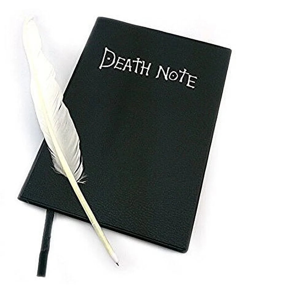 Death Note Anime Notebook Set Leather Cover Writing Journal Gift ...