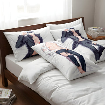 Anime Body Pillowcase Double-Sided Peach Skin Cover