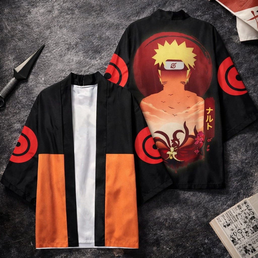 Anime Ninja Cosplay Shirt Lightweight Costume Top for Fans
