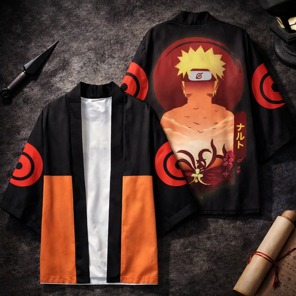 Anime Ninja Cosplay Shirt Lightweight Costume Top for Fans