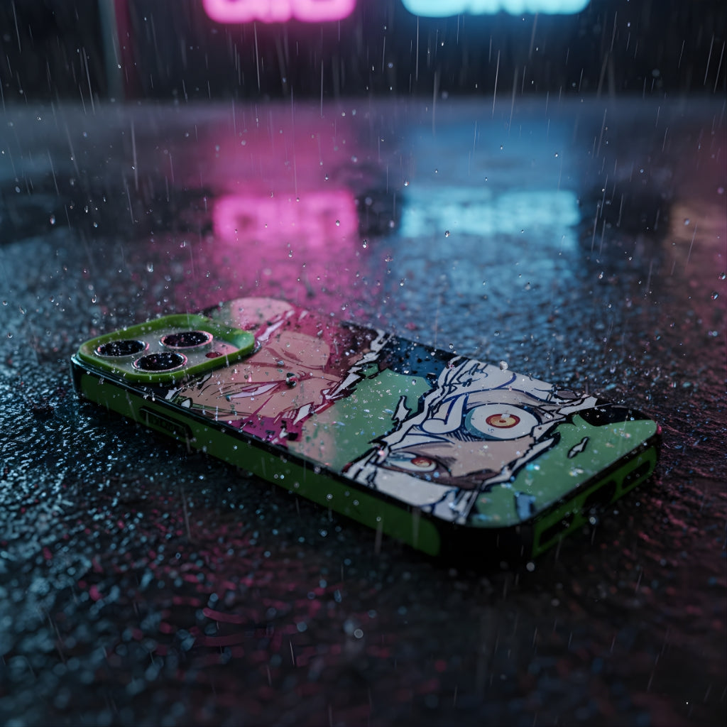 Anime Style Phone Case Anti-Fall Protective for Men and Women