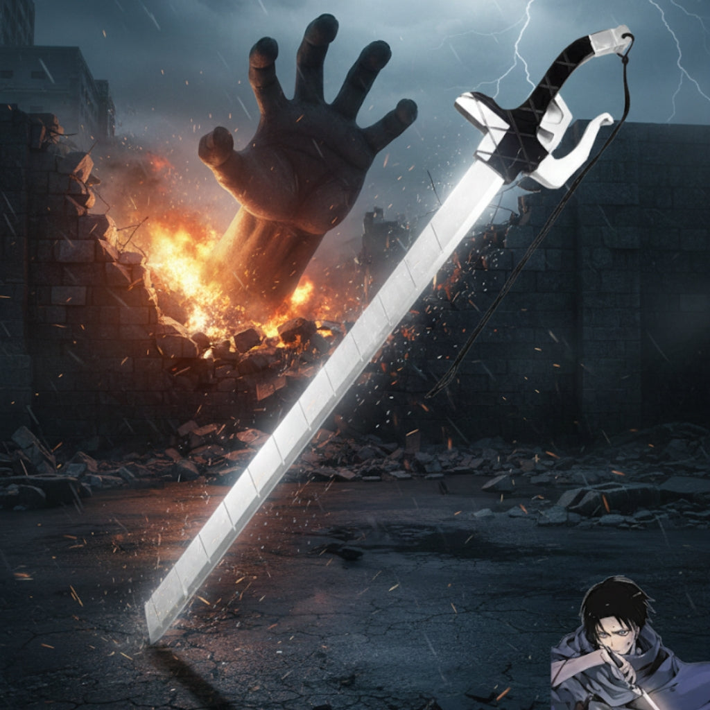 Attack on Titan Eren Yeager Cosplay Sword for Fans