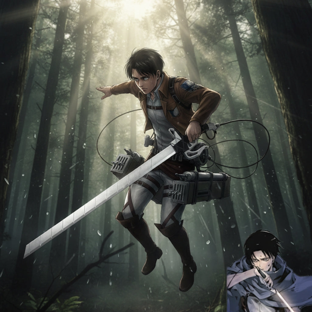 Attack on Titan Eren Yeager Cosplay Sword for Fans