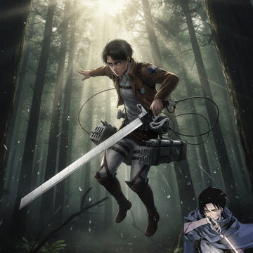 Attack on Titan Eren Yeager Cosplay Sword for Fans