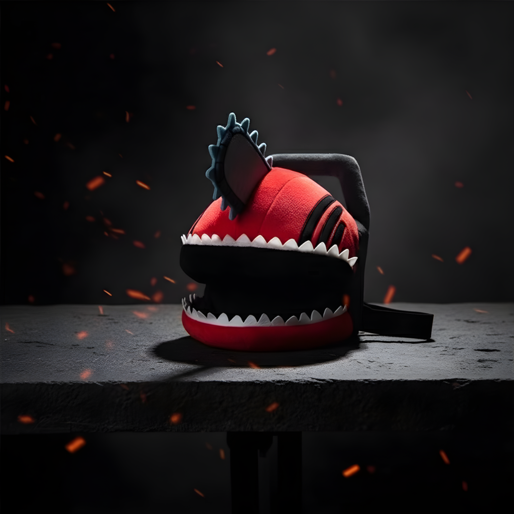 Chainsaw Man Plush Pillow Hat Anime Cosplay Headgear For Fans