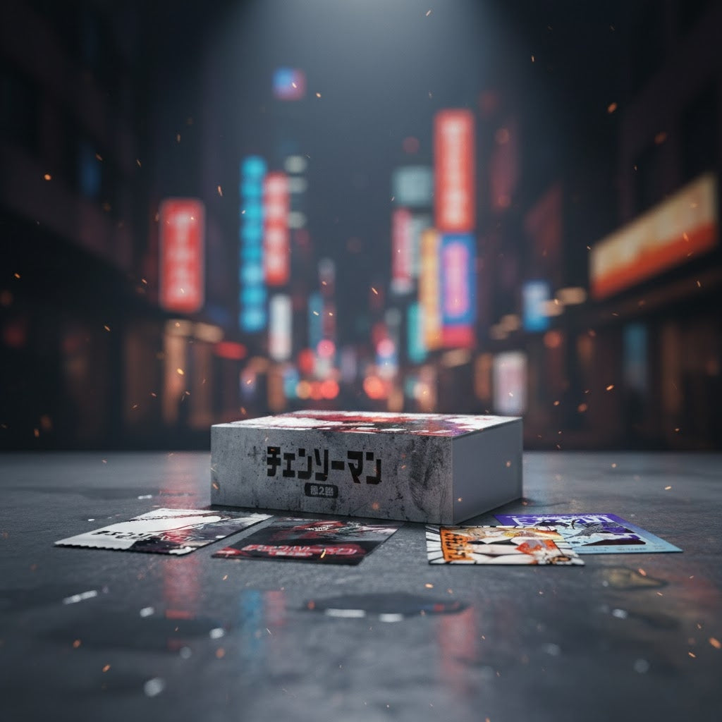 Chainsaw Man Trading Card Booster Packs Anime Collection