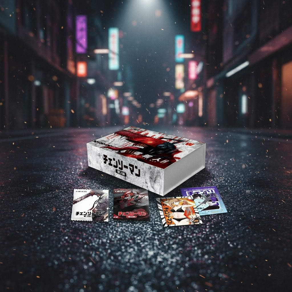 Chainsaw Man Trading Card Booster Packs Anime Collection