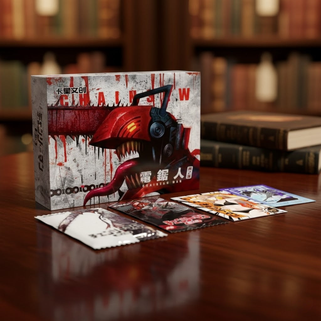 Chainsaw Man Trading Card Booster Packs Anime Collection