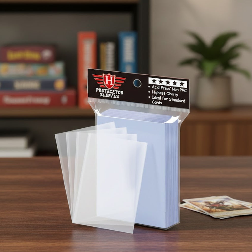 Clear Penny Card Top Loader 1 Piece Trading Card Protectors