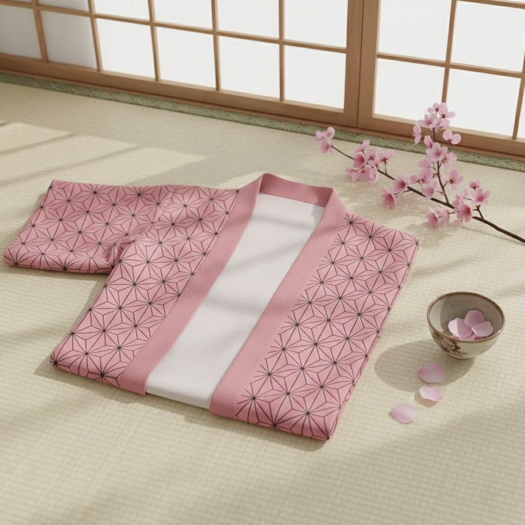 Demon Slayer Cosplay Cloak Kimono Style Anime Costume for Adults