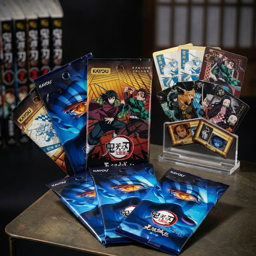 Demon Slayer Kayou Booster Box Anime Trading Card Collection (1 PACK) ThePoysha Demon Slayer Kayou Booster Box Anime Trading Card Collection (1 PACK) ThePoysha