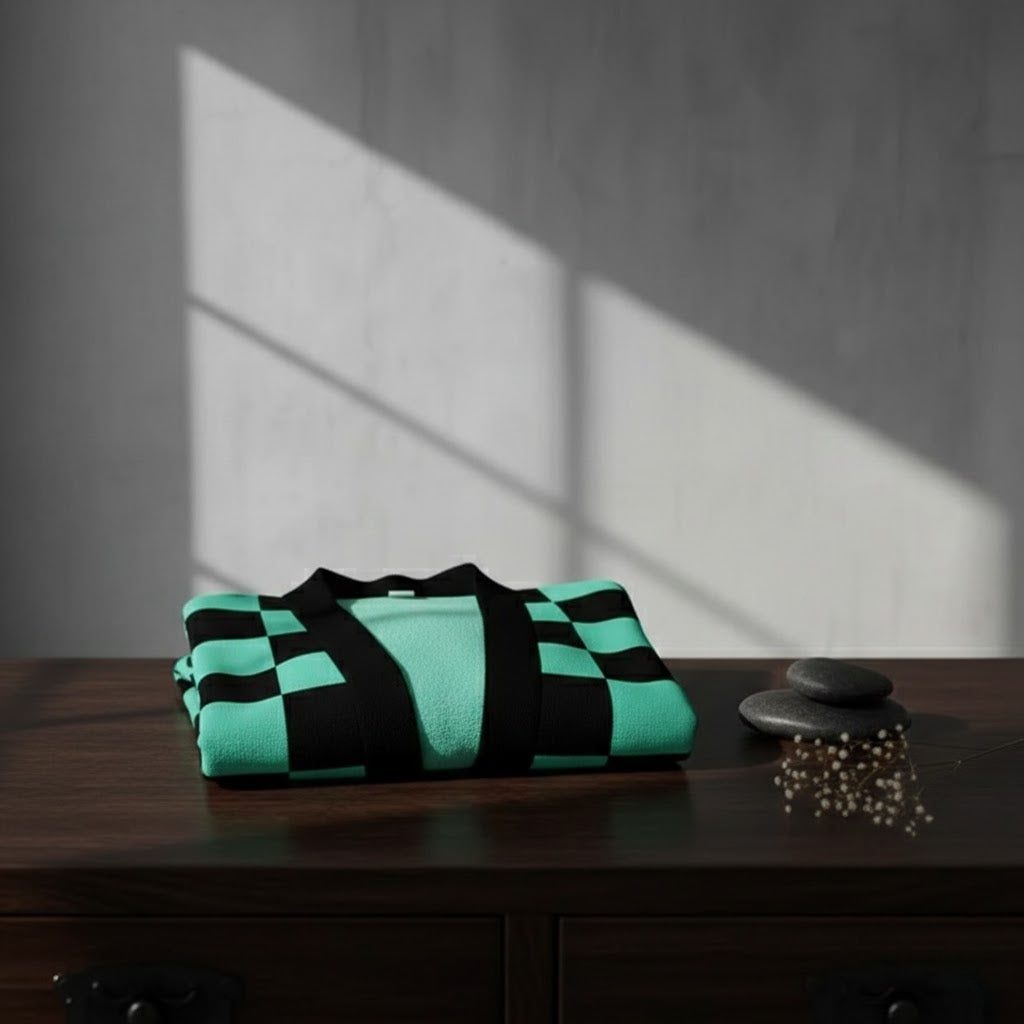 Demon Slayer Kimono Cloak Anime Cosplay Costume for Adults