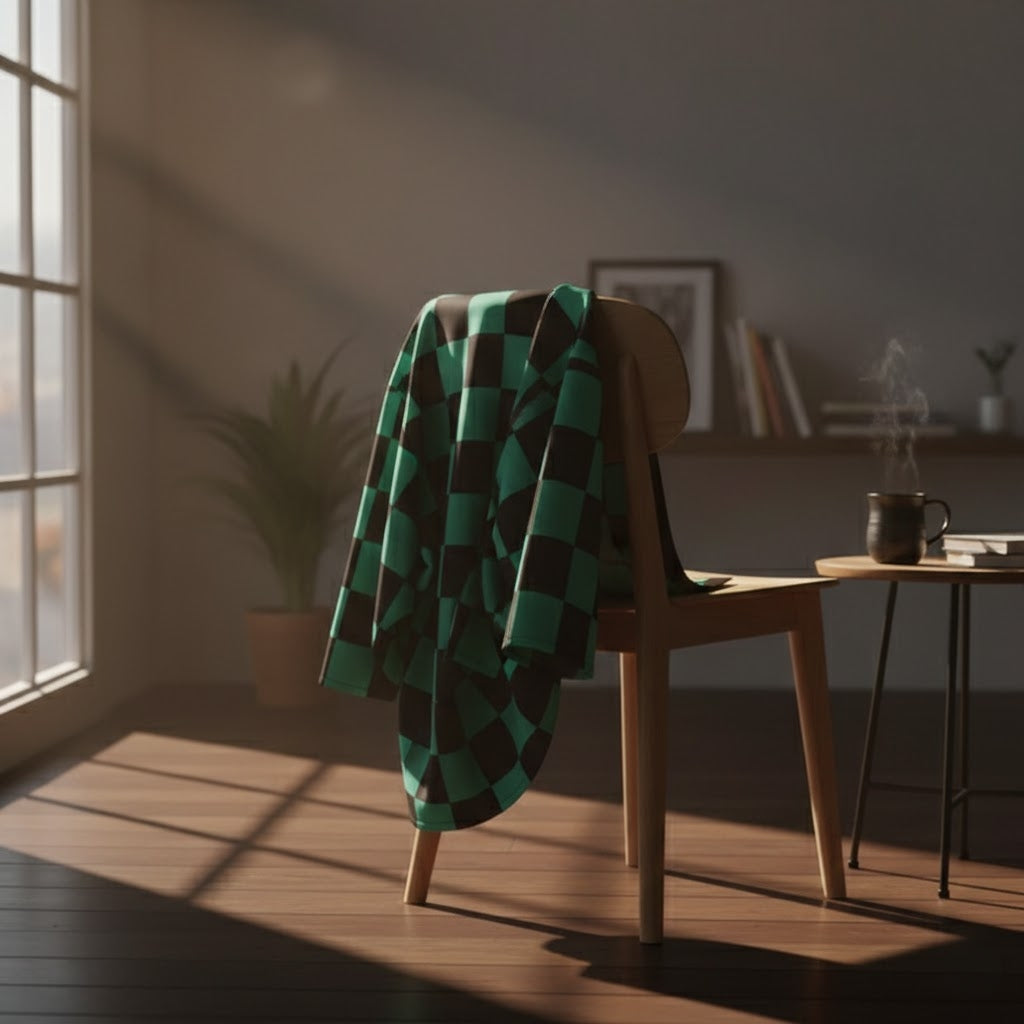 Demon Slayer Kimono Cloak Anime Cosplay Costume for Adults