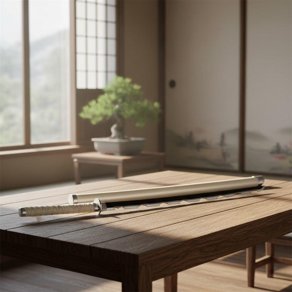 Inosuke Hashibira Wooden Nichirin Sword 104cm Cosplay Replica