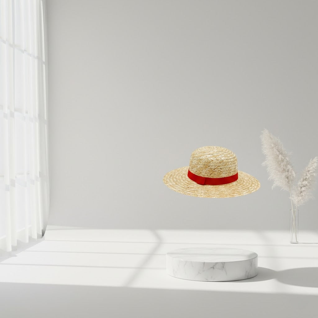 Luffy Straw Hat One Piece Cosplay Sun Hat for Adults