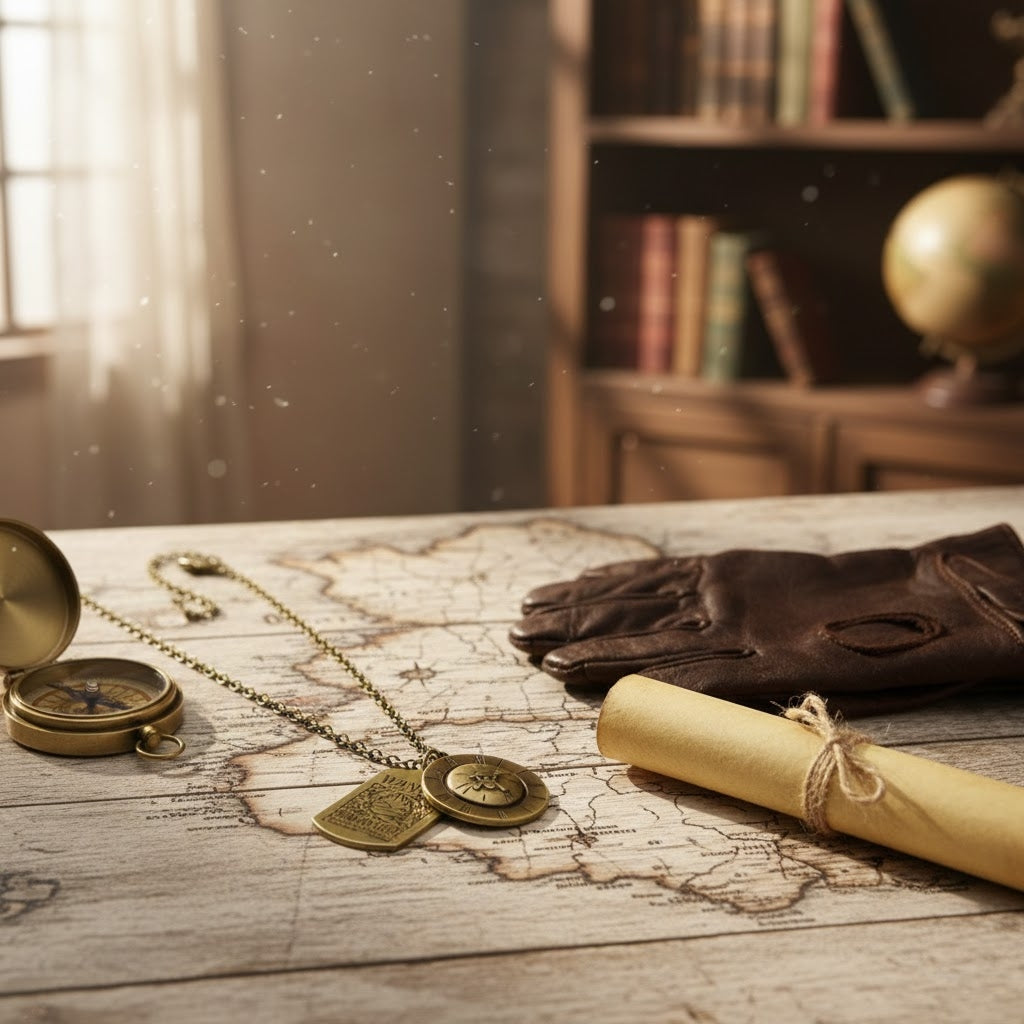 Luffy and Ace Skull Necklace One Piece Pirate Pendant for Men