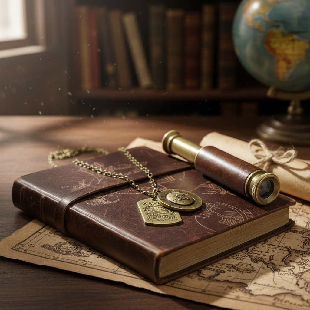 Luffy and Ace Skull Necklace One Piece Pirate Pendant for Men