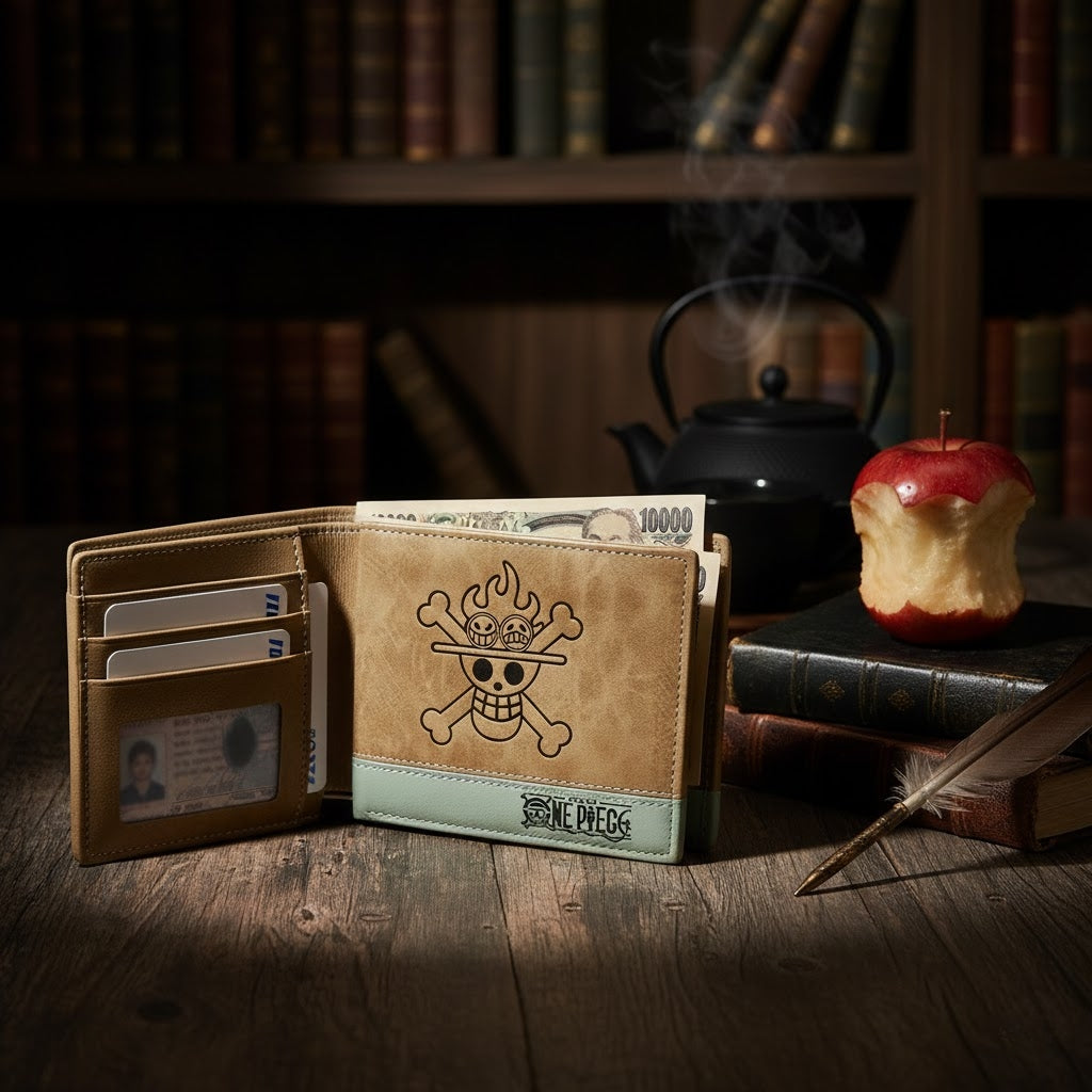 One PieceFoldable Wallet Anime Card and Coin Purse