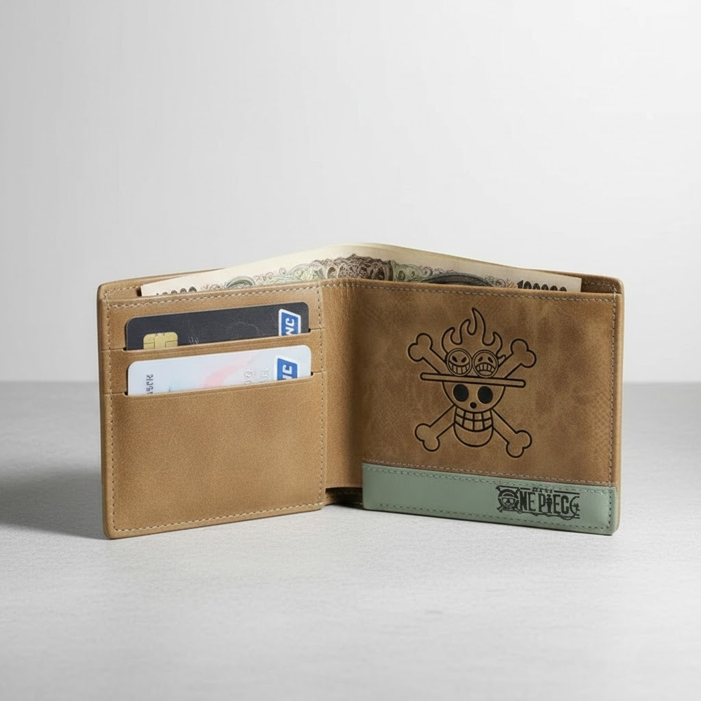 One PieceFoldable Wallet Anime Card and Coin Purse
