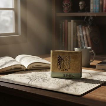 Attack On Titan Anime Foldable Wallet Slim Card and Coin Holder