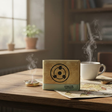 Naruto Sharingan Foldable Wallet Slim Card and Coin Holder