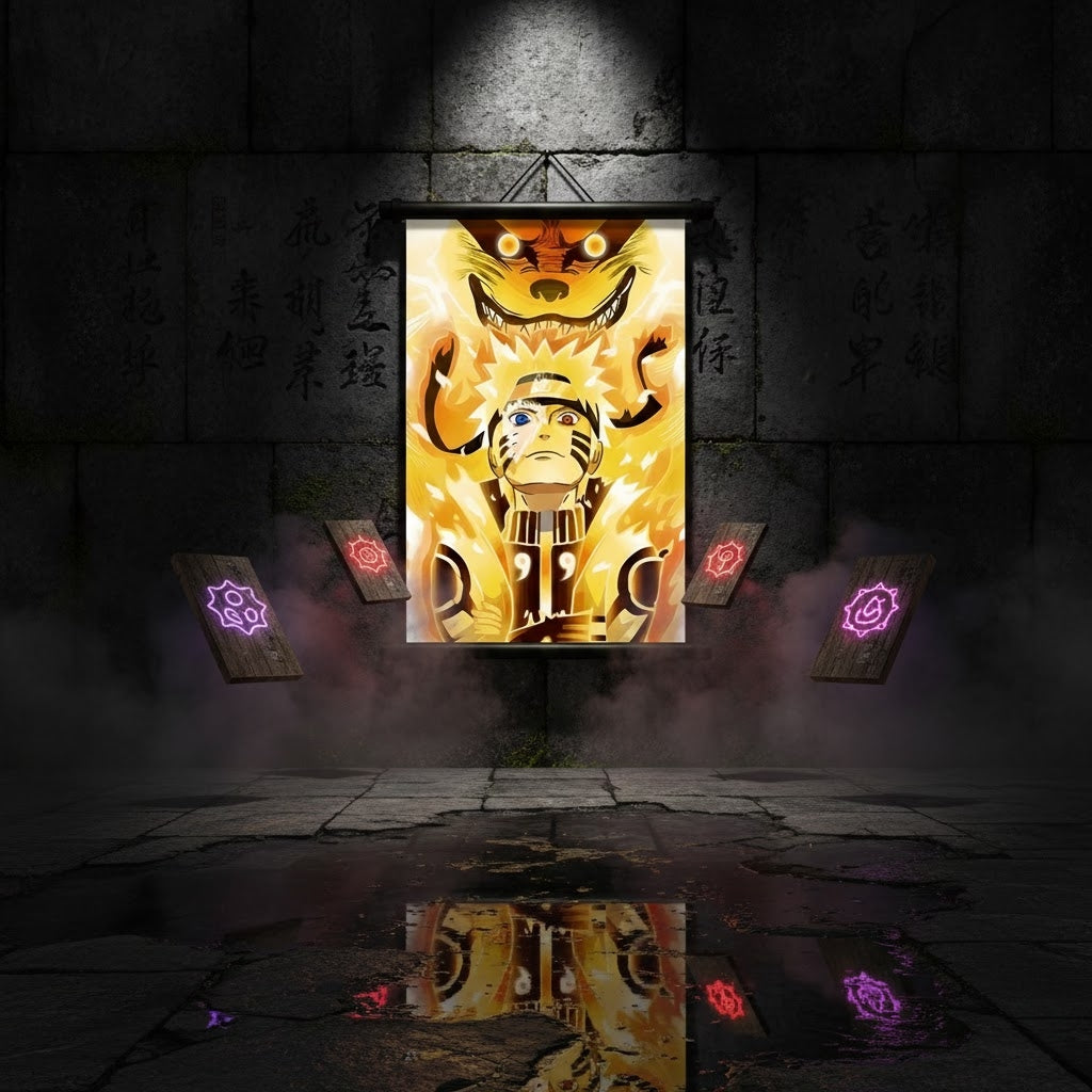 Naruto Anime Poster High Definition Wall Art Print for Fans