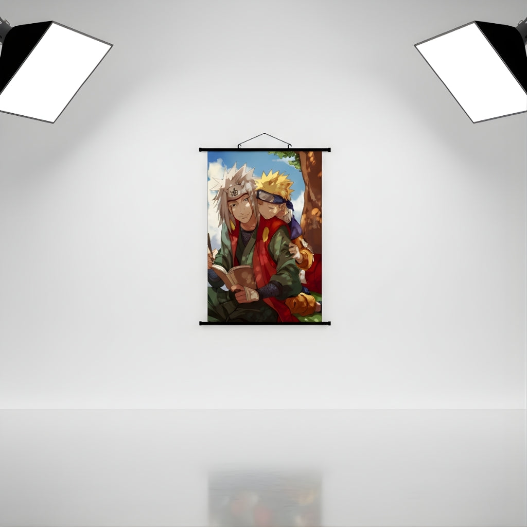 Naruto Anime Wall Scroll Hanging Poster Fabric Manga Art Room Decor