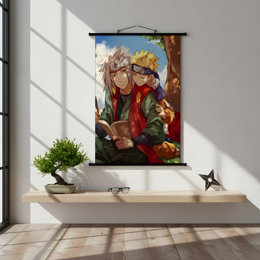 Naruto Anime Wall Scroll Hanging Poster Fabric Manga Art Room Decor