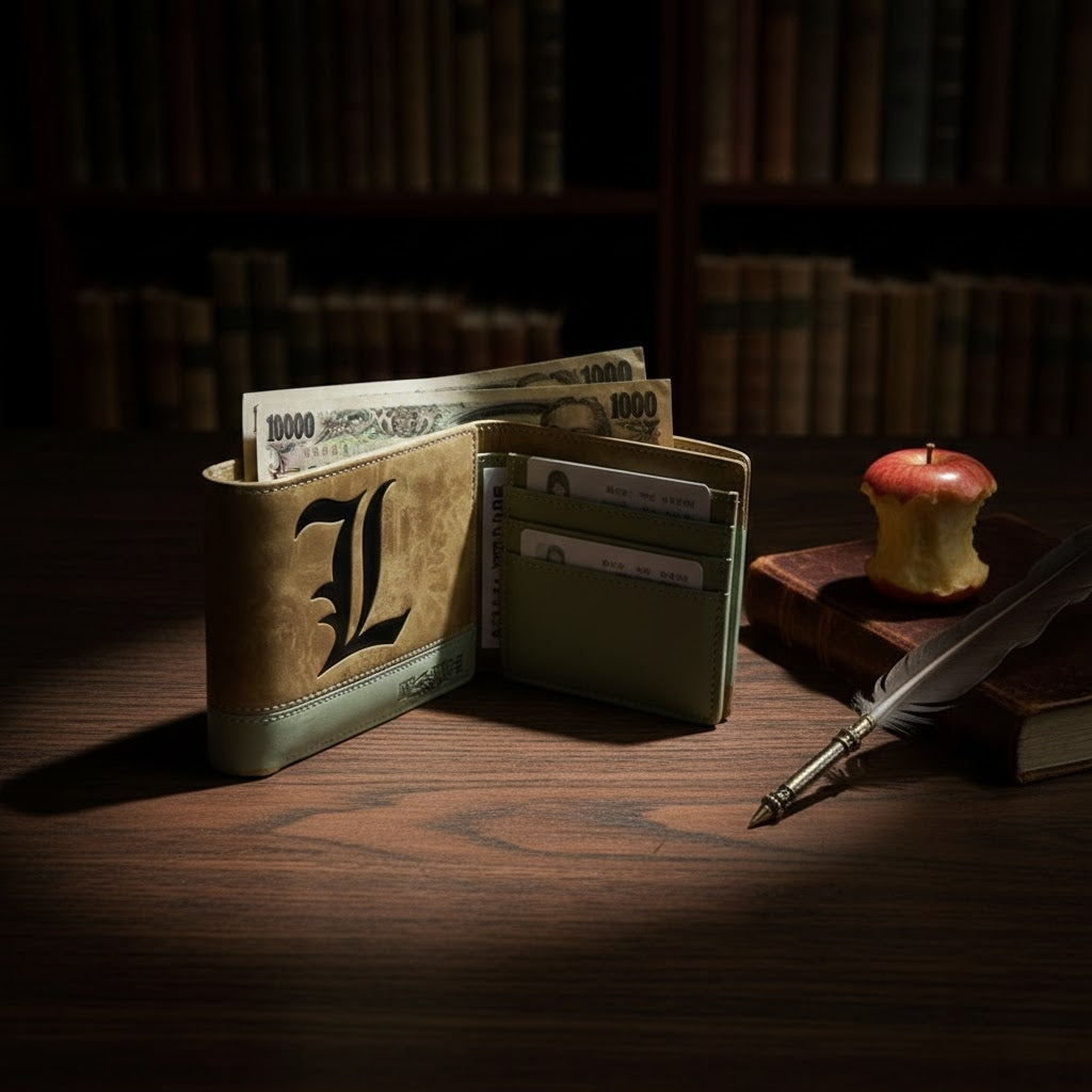 Death Note Foldable Wallet Anime Card and Coin Purse