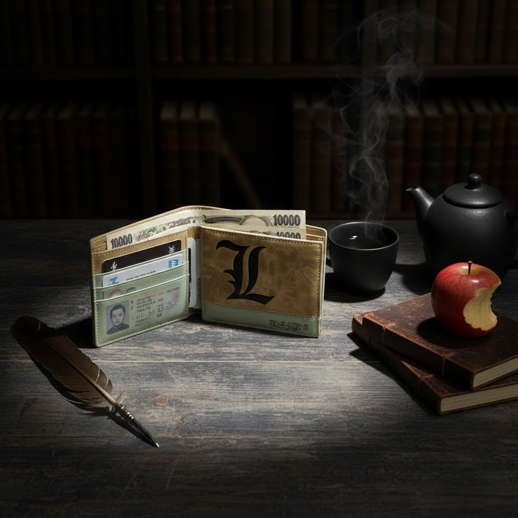 Death Note Foldable Wallet Anime Card and Coin Purse