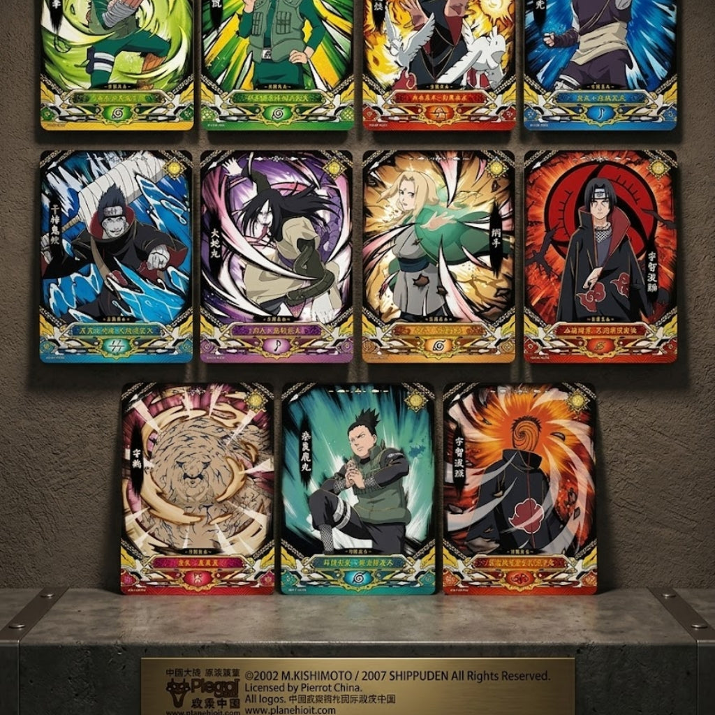 Naruto Kayou Trading Card Set with Uzumaki Naruto Rubber Figure (Pack)