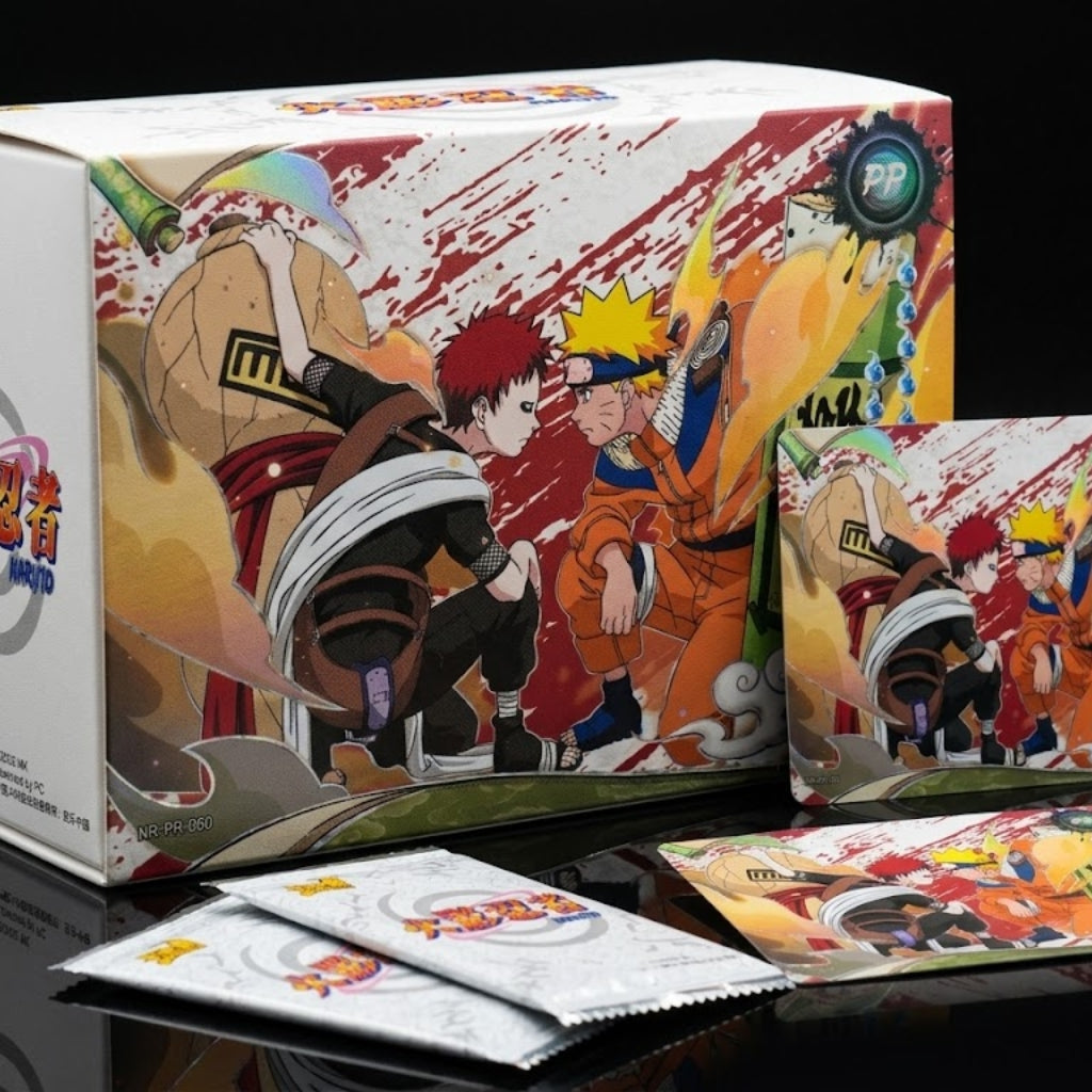 Naruto Uzumaki and Gaara Kayou Promo Card NR-PR-060 Collectible (Full Box)
