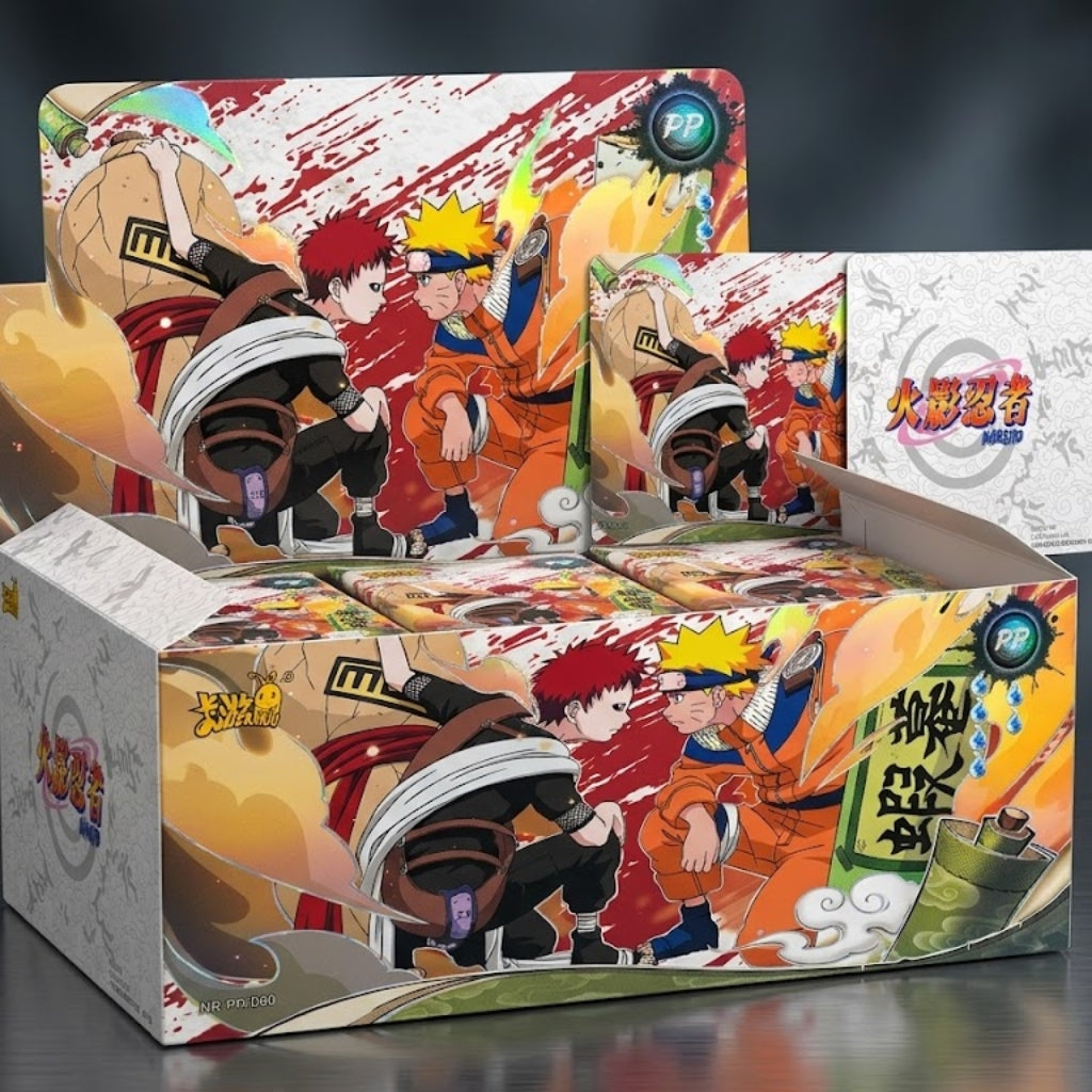 Naruto Uzumaki and Gaara Kayou Promo Card NR-PR-060 Collectible (Full Box)