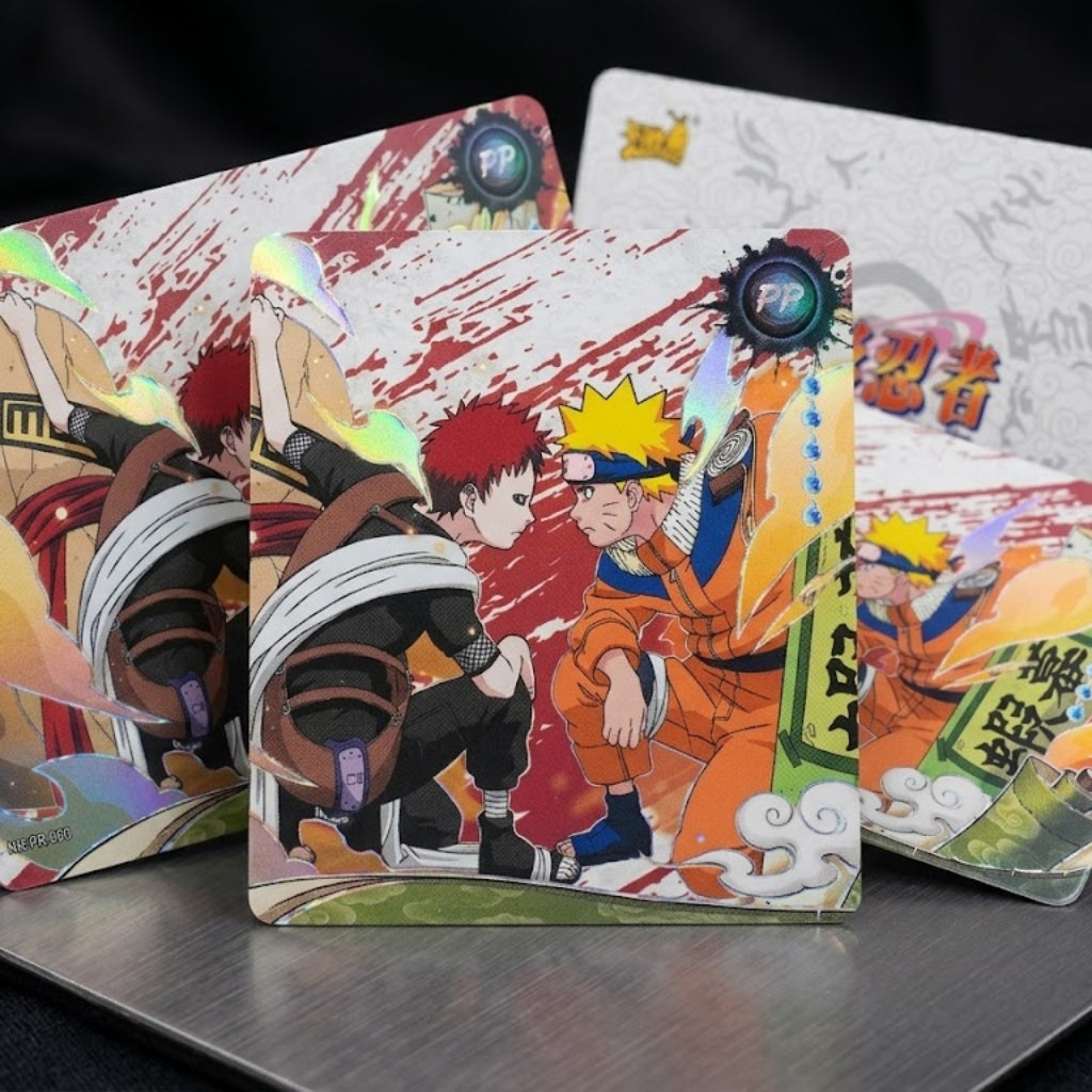 Naruto Uzumaki and Gaara Kayou Promo Card NR-PR-060 Collectible (Full Box)