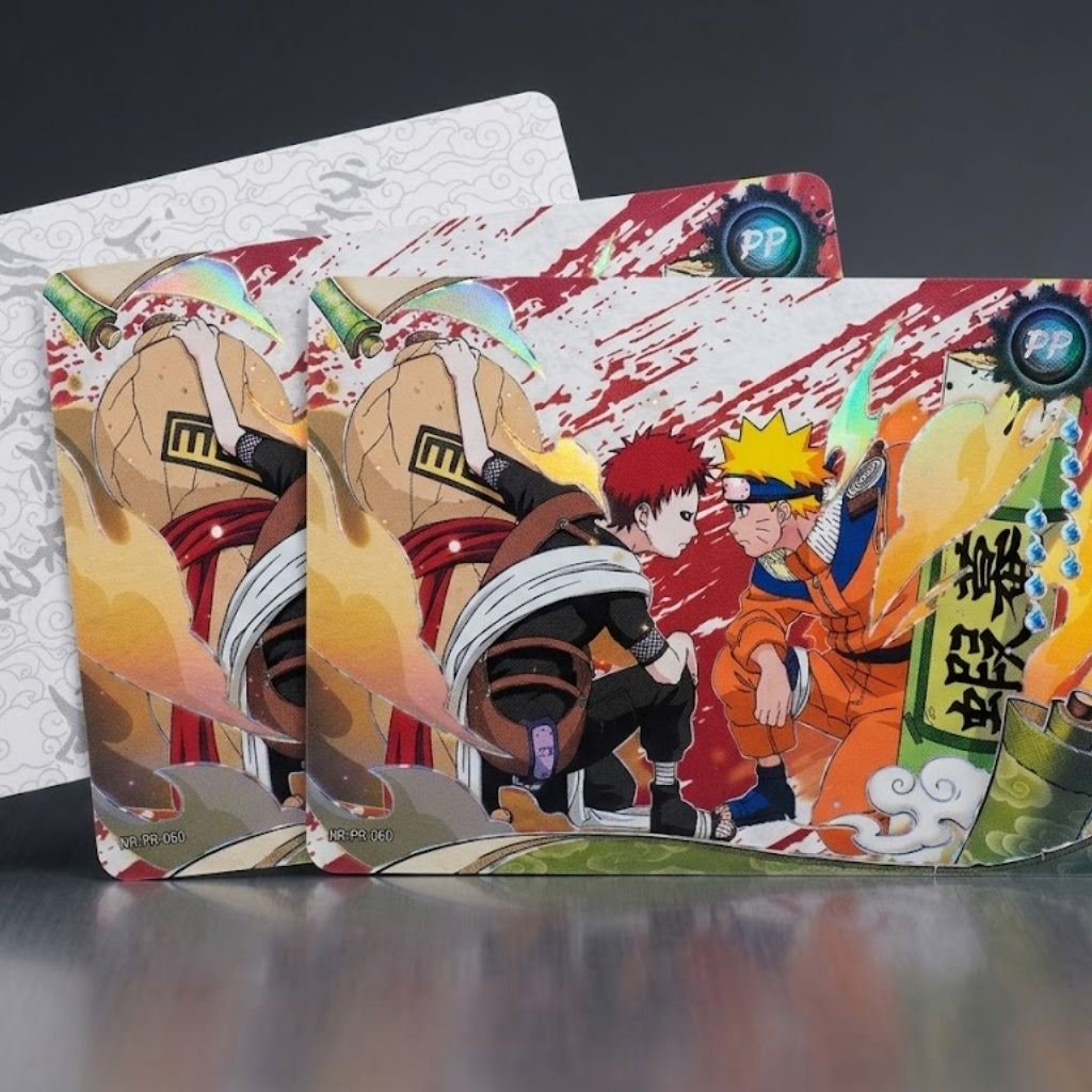 Naruto Uzumaki and Gaara Kayou Promo Card NR-PR-060 Collectible (Full Box)